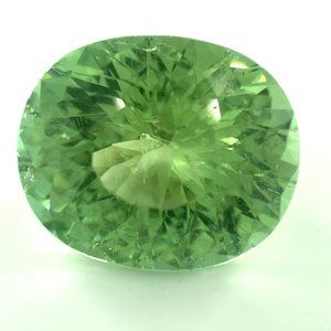 GIA Certified Green Tourmaline 12.89ct